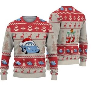 Disney Christmas Cars Sally Carrera Xmas Ugly Sweater, Type: Unisex, Size: XL
